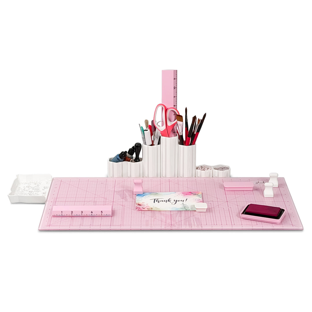 Scrapbook Magnetic Glass Craft Mat