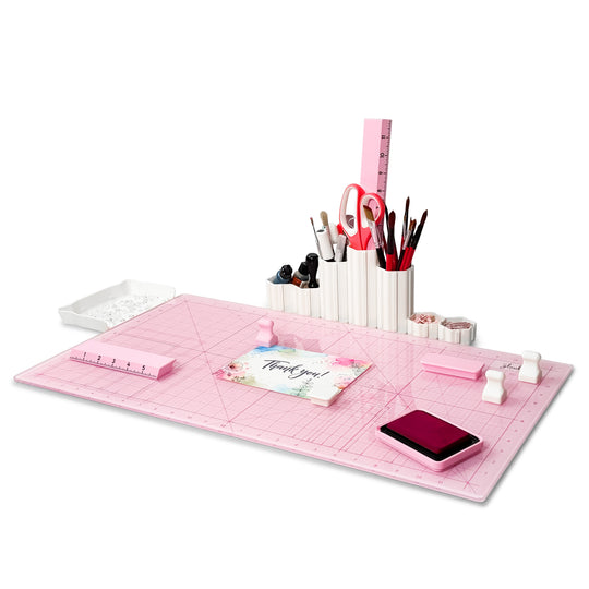 Scrapbook Magnetic Glass Craft Mat