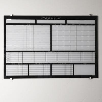 Fitness Tracker Glassboard