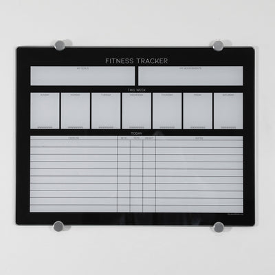Fitness Tracker Glassboard