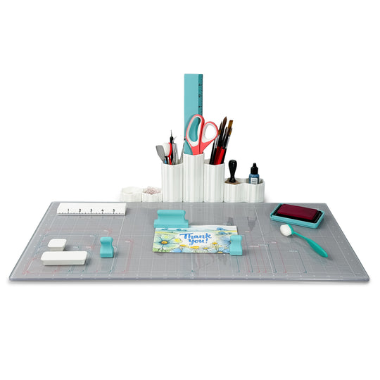 Scrapbook Magnetic Glass Craft Mat
