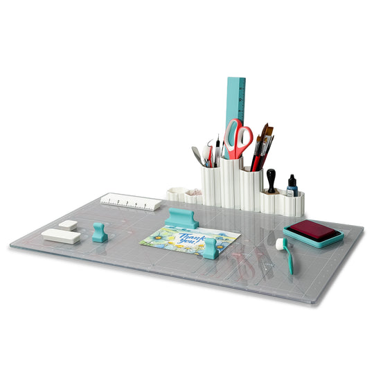 Scrapbook Magnetic Glass Craft Mat