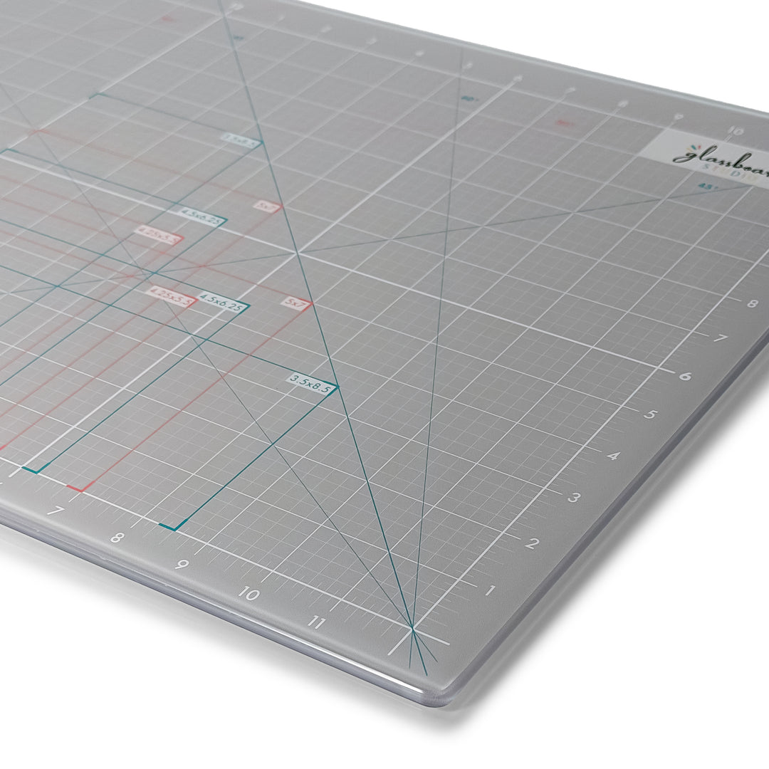 Scrapbook Magnetic Glass Craft Mat
