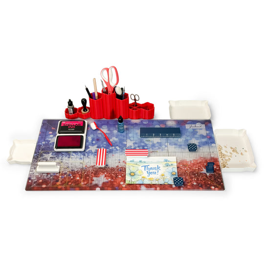 Scrapbook Magnetic Glass Craft Mat