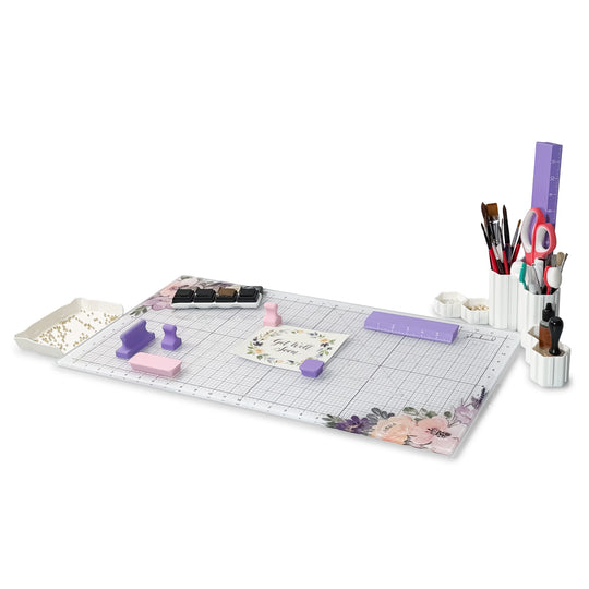 Scrapbook Magnetic Glass Craft Mat