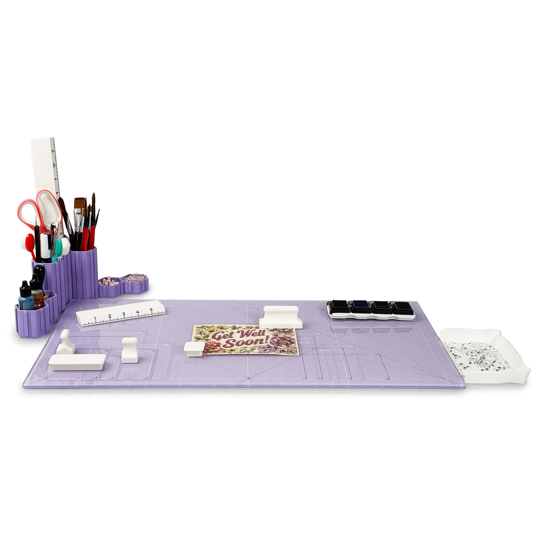 Scrapbook Magnetic Glass Craft Mat