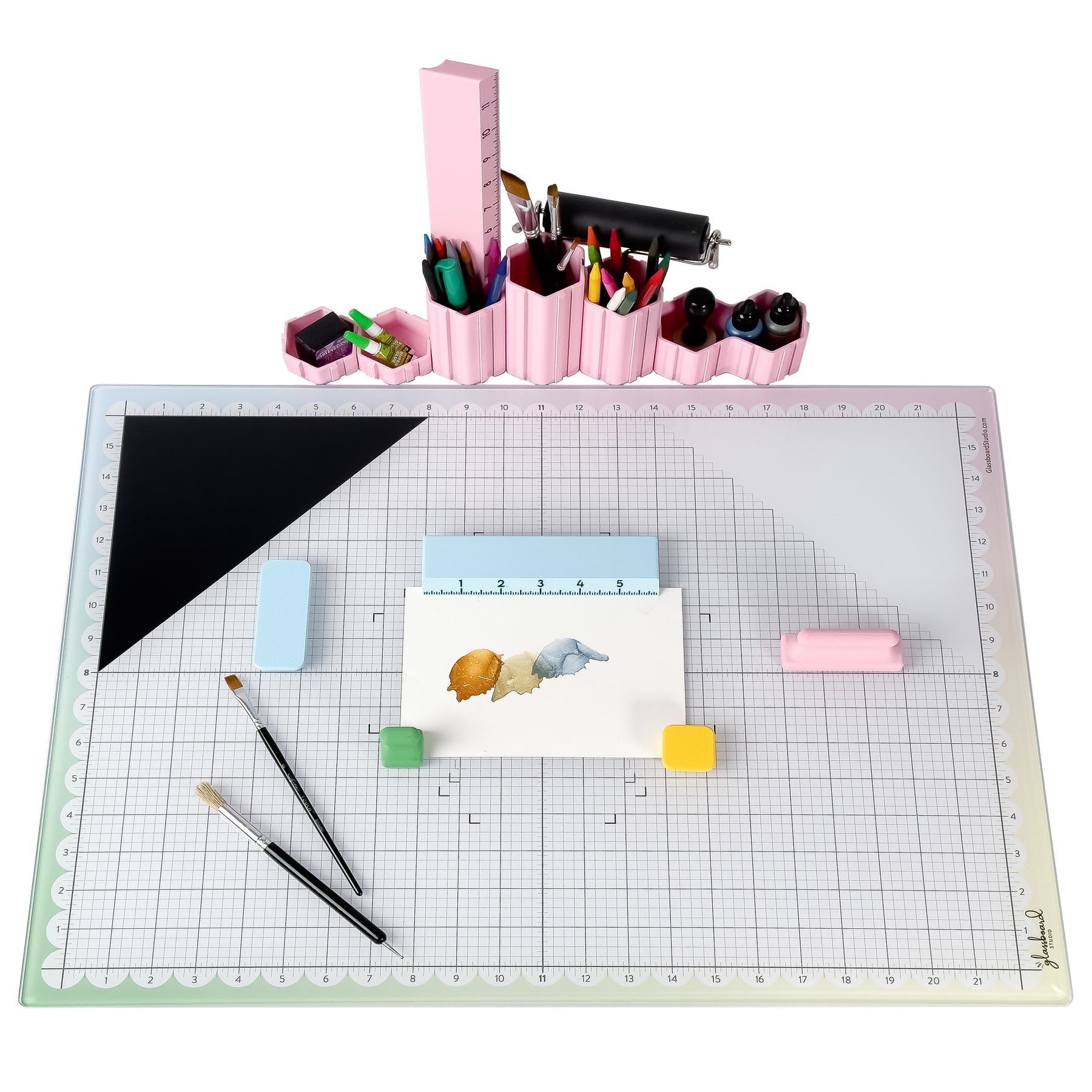 Magnetic Glass Craft Mat – Glassboard Studio