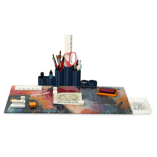 Scrapbook Magnetic Glass Craft Mat