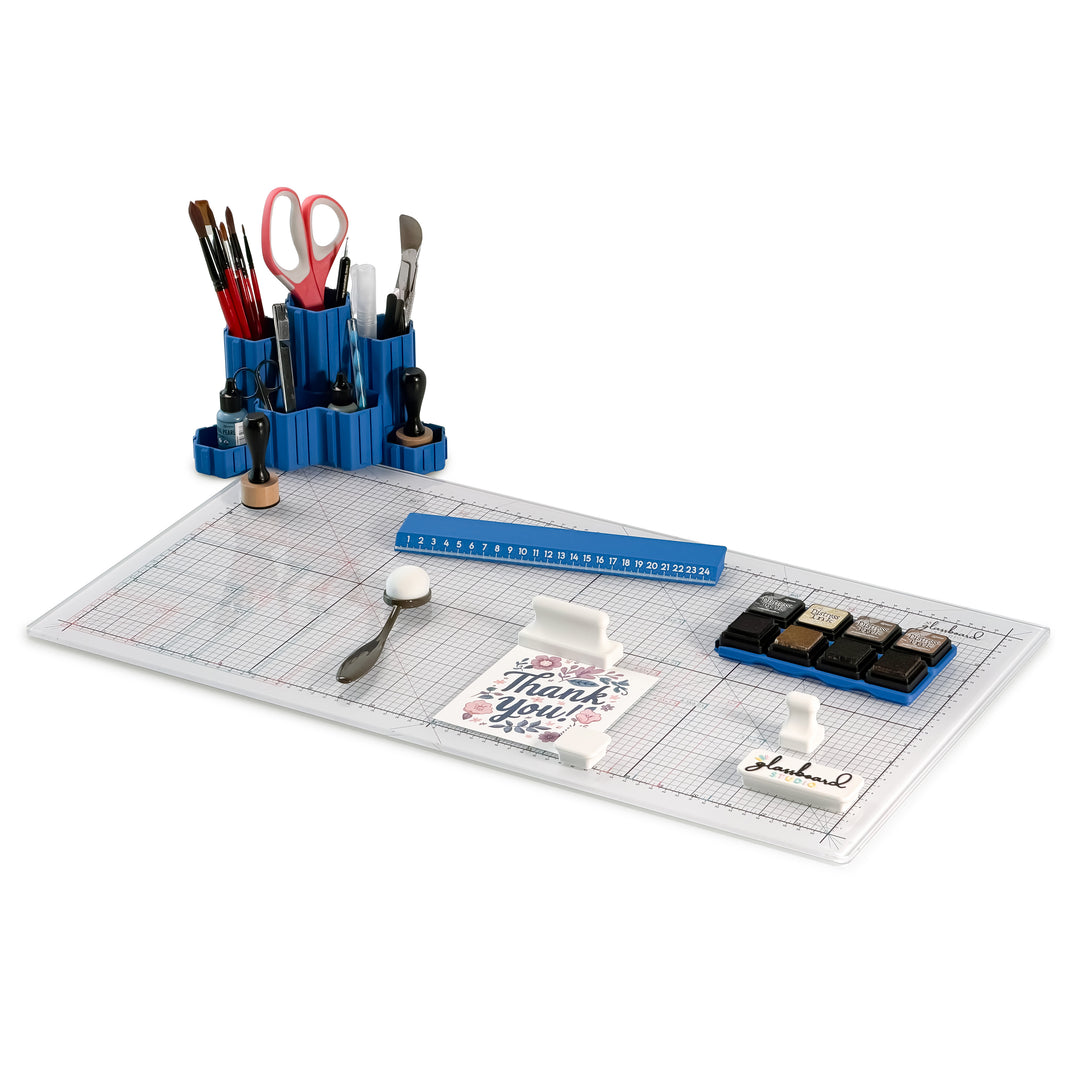 Scrapbook Magnetic Glass Craft Mat