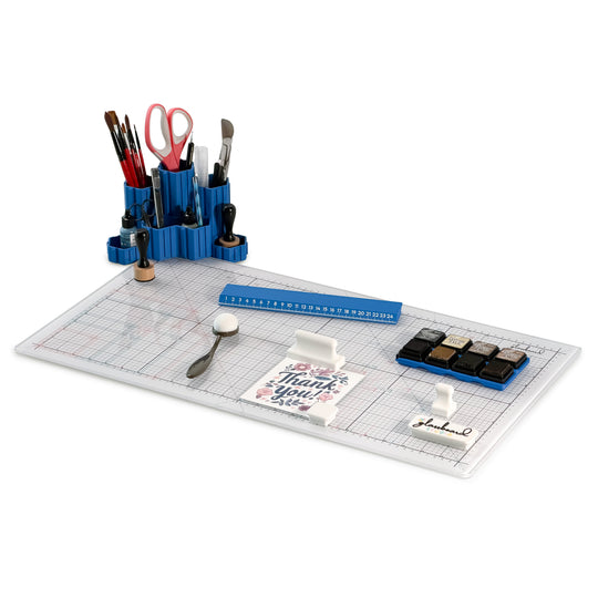 Scrapbook Magnetic Glass Craft Mat