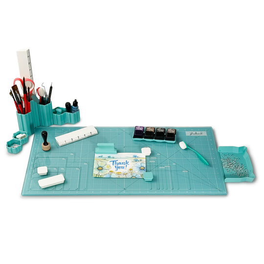 Scrapbook Magnetic Glass Craft Mat