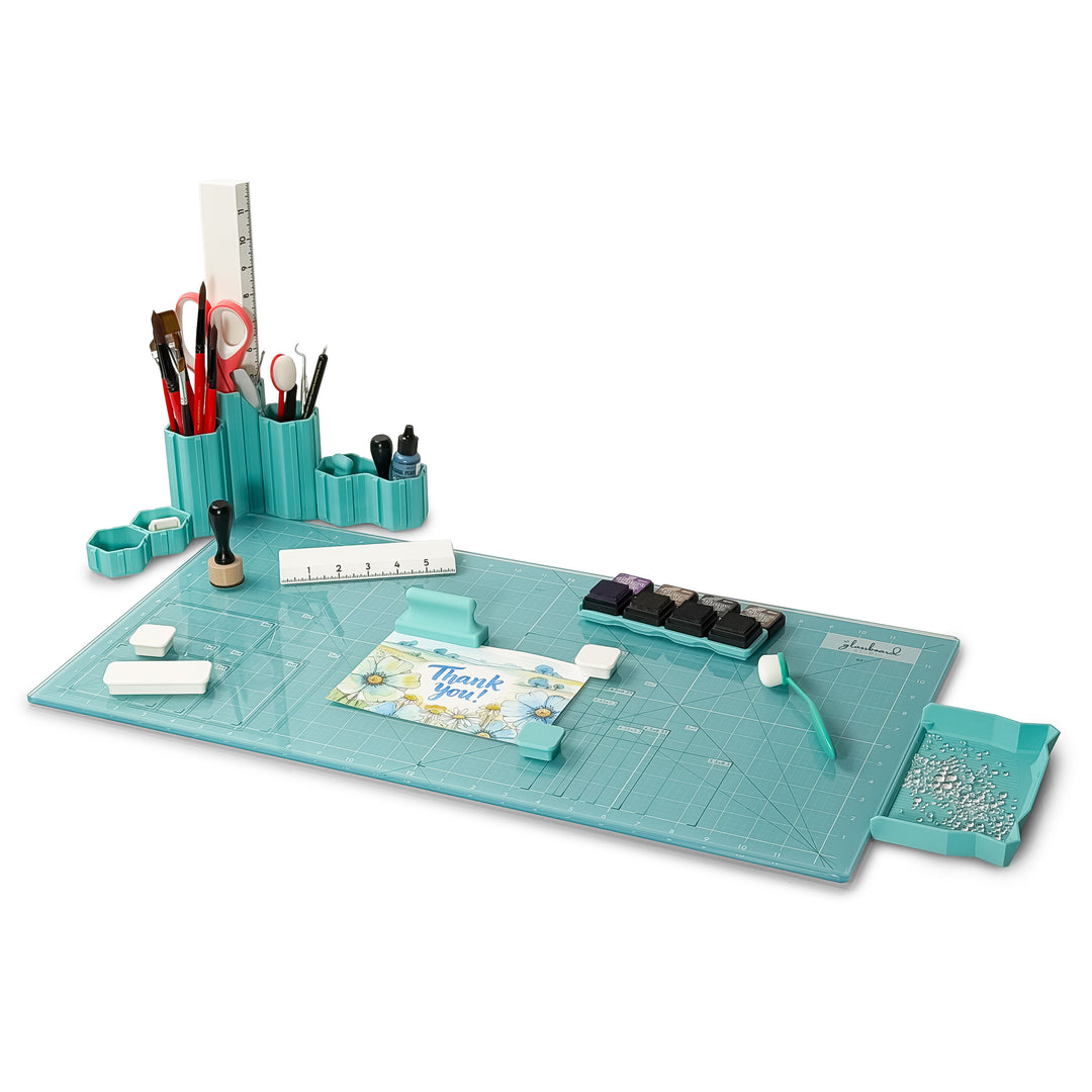Scrapbook Magnetic Glass Craft Mat