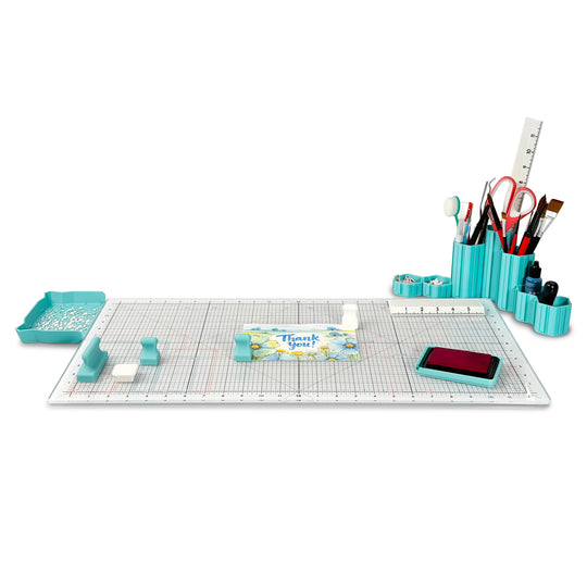 Scrapbook Magnetic Glass Craft Mat