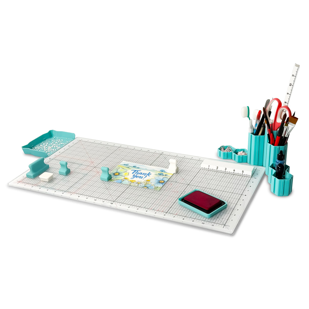Scrapbook Magnetic Glass Craft Mat