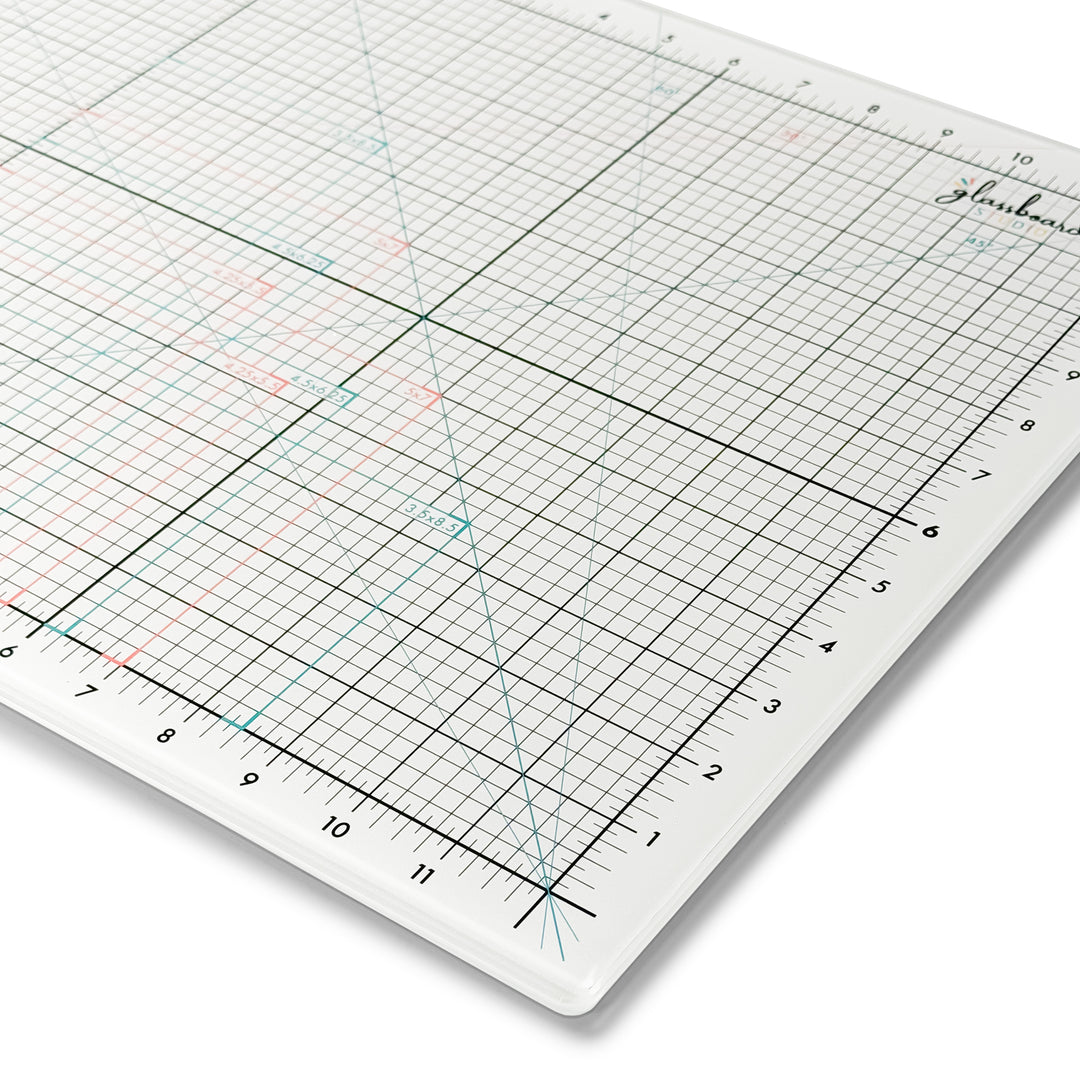 Scrapbook Magnetic Glass Craft Mat