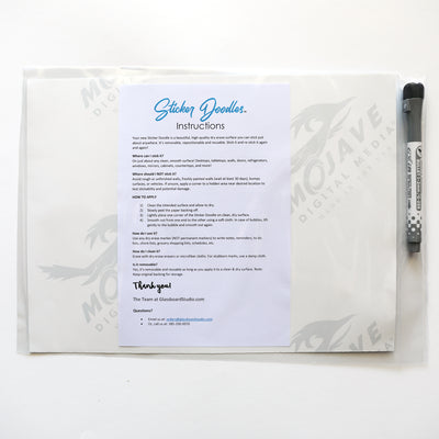 Mythical Creatures Kids Task Chart Sticker Doodles