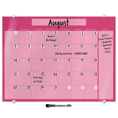 Berry Calendar Glassboard