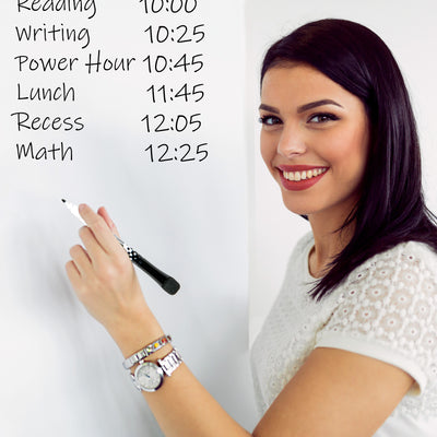 Fine Tip Dry-Erase Markers - 8 Pack