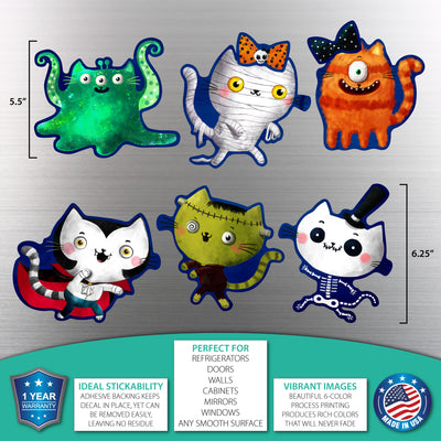 Cat Costume Party Sticker Oodle