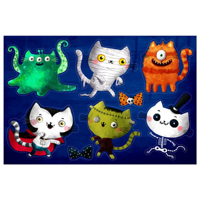 Cat Costume Party Sticker Oodle