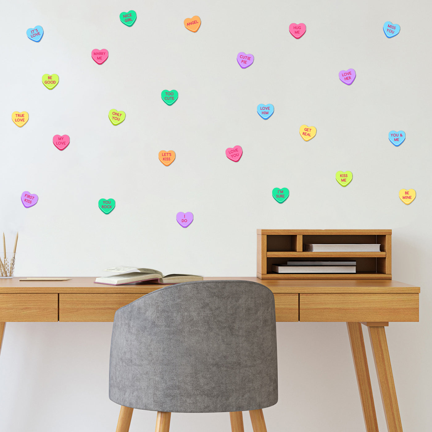 Conversation Hearts Sticker Oodle