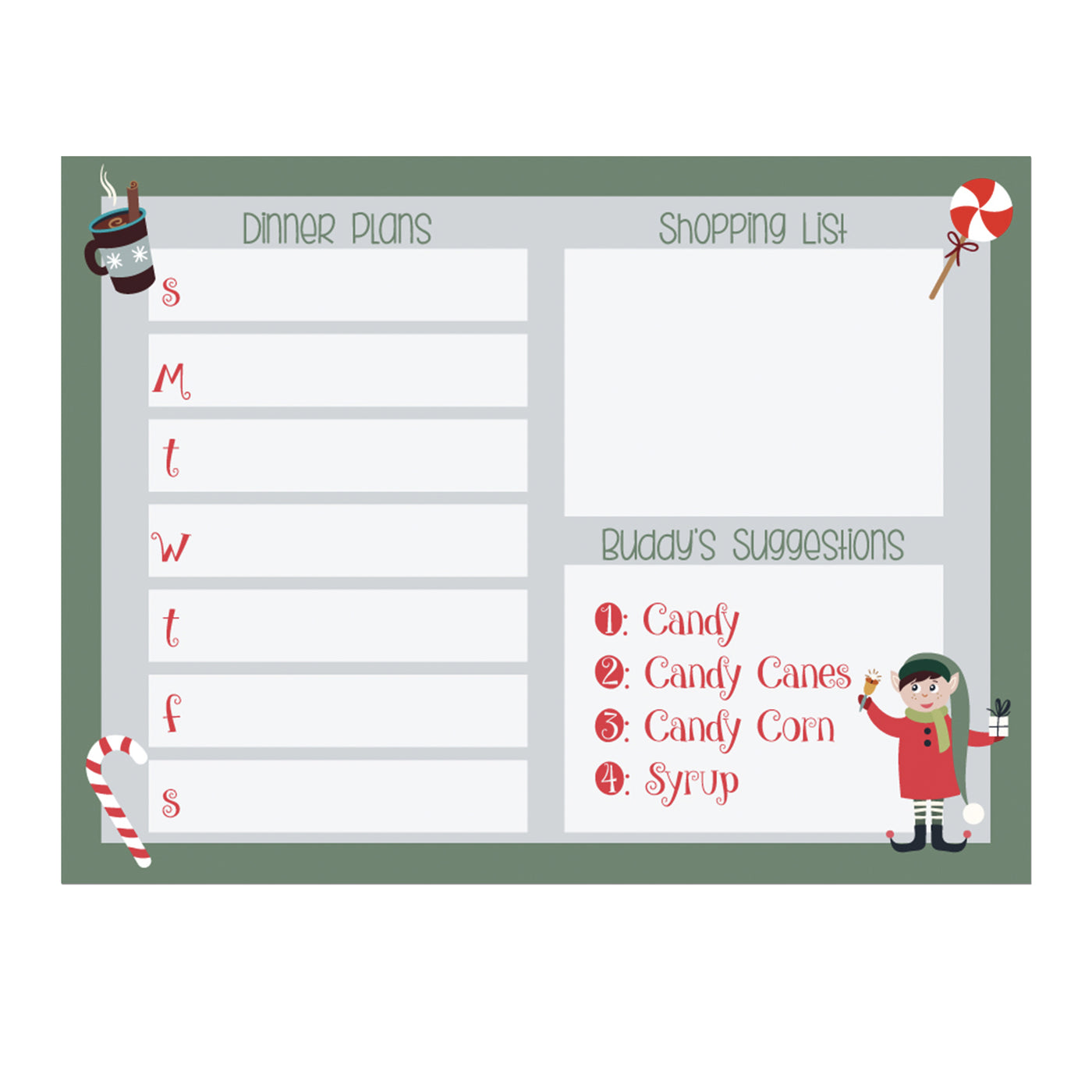 Christmas Sticker Doodle