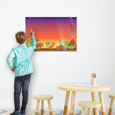 Dinosaur Glassboard