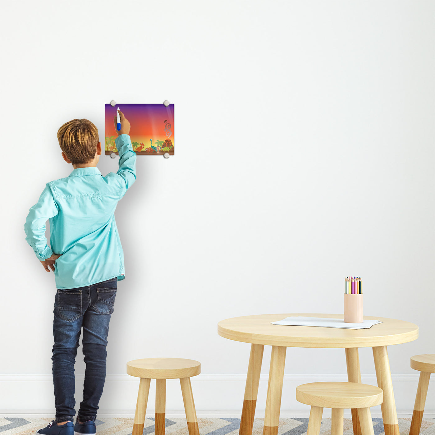 Dinosaur Glassboard