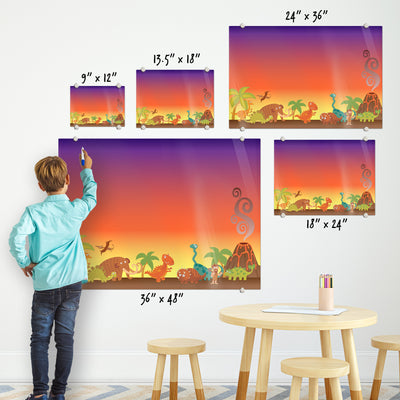 Dinosaur Glassboard