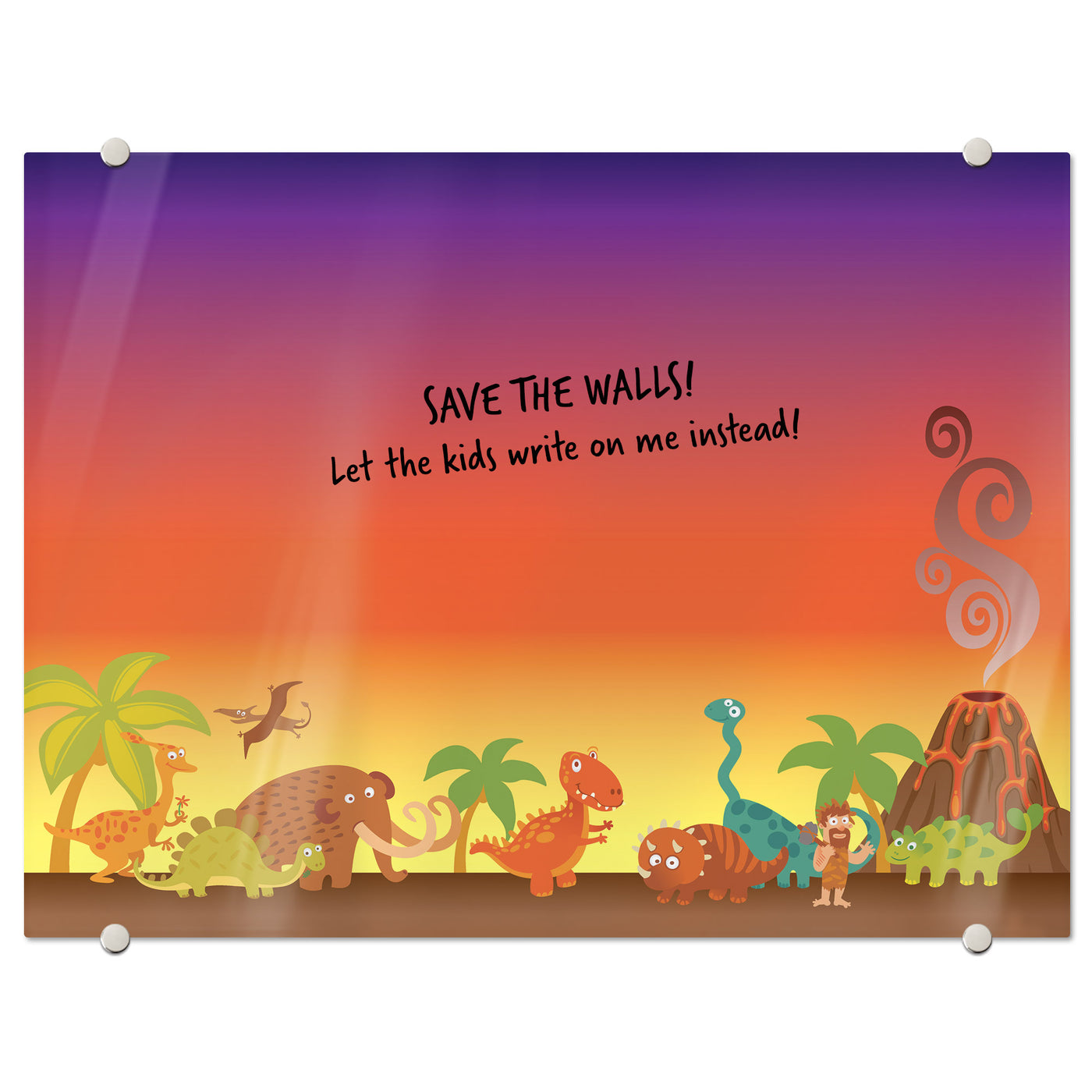 Dinosaur Glassboard