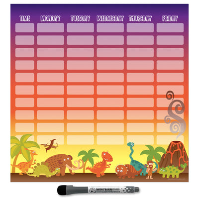 Kids School Schedule Sticker Doodles
