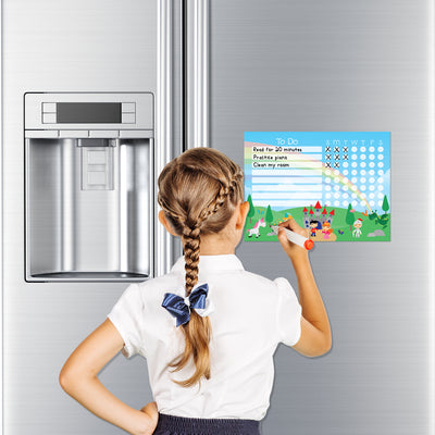 Fairy Tale Kids Task Chart Sticker Doodles