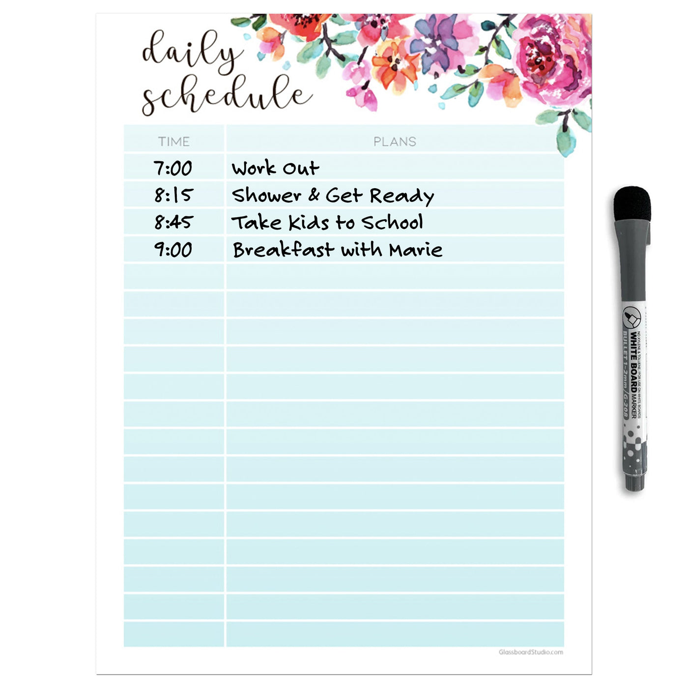 Daily Schedule Sticker Doodles