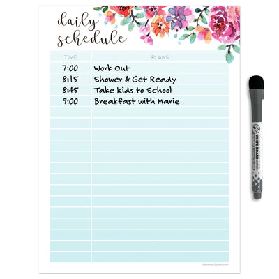 Daily Schedule Sticker Doodles