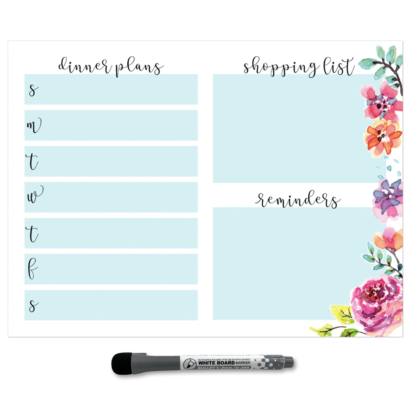 Meal Planner Sticker Doodles