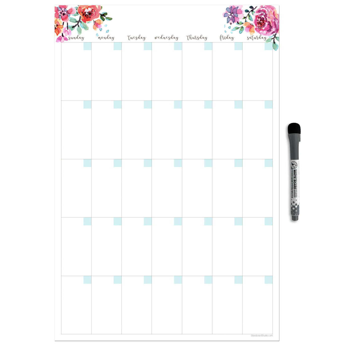 Monthly Calendar Sticker Doodles