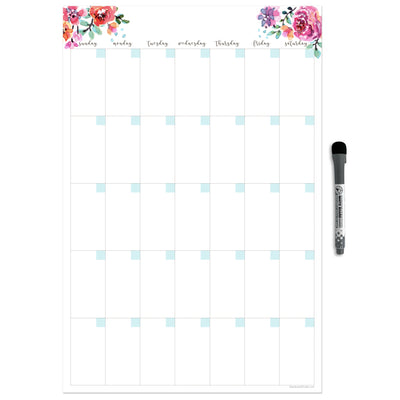 Monthly Calendar Sticker Doodles