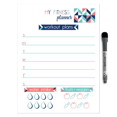Fitness Planner Sticker Doodles