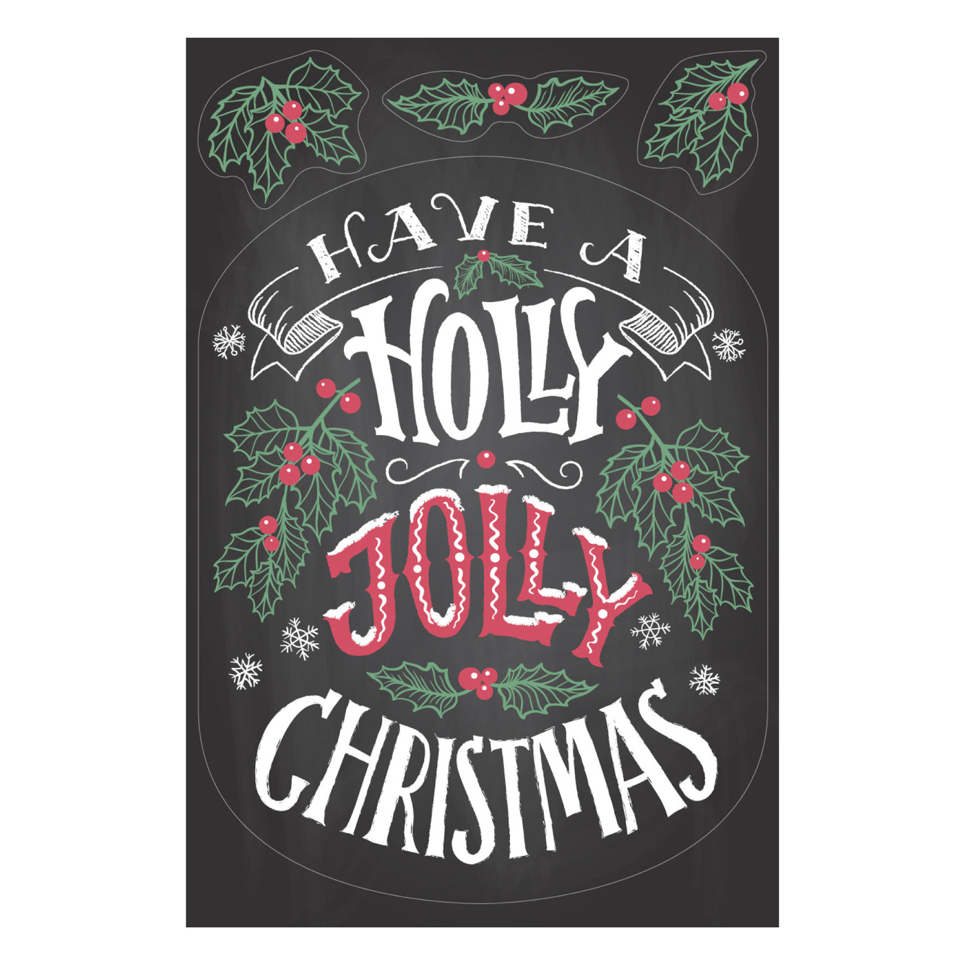 Holly Jolly Christmas Sticker Oodle