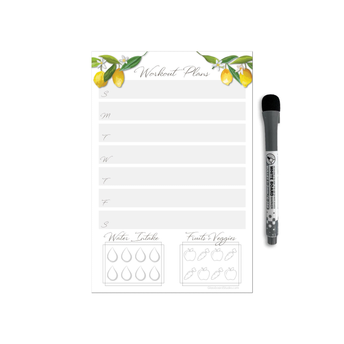Fitness Planner Sticker Doodles