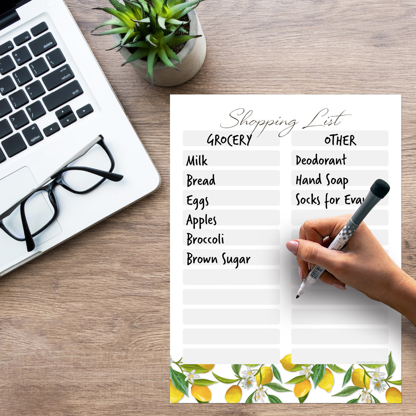 Shopping List Sticker Doodles
