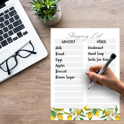 Shopping List Sticker Doodles