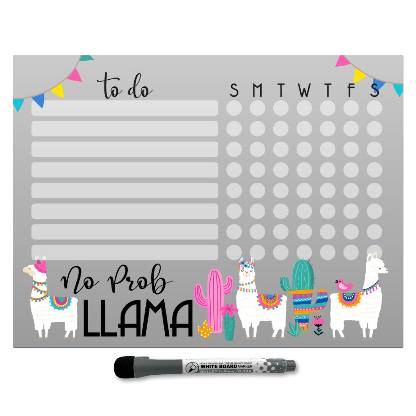 Kids Task Chart Sticker Doodles