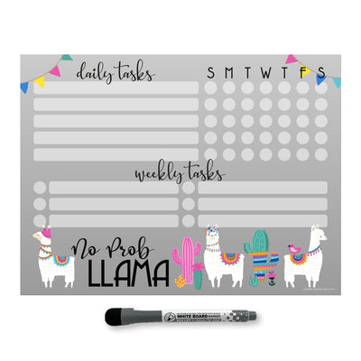 Kids Daily & Weekly Task Tracker Sticker Doodles