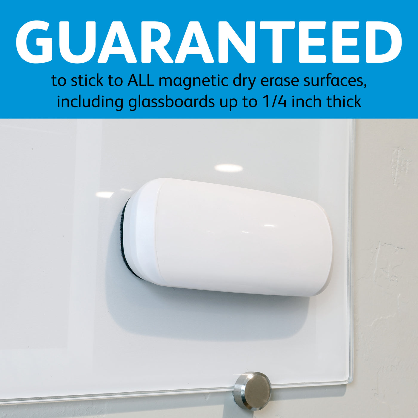 Magnetic Glassboard Erasers
