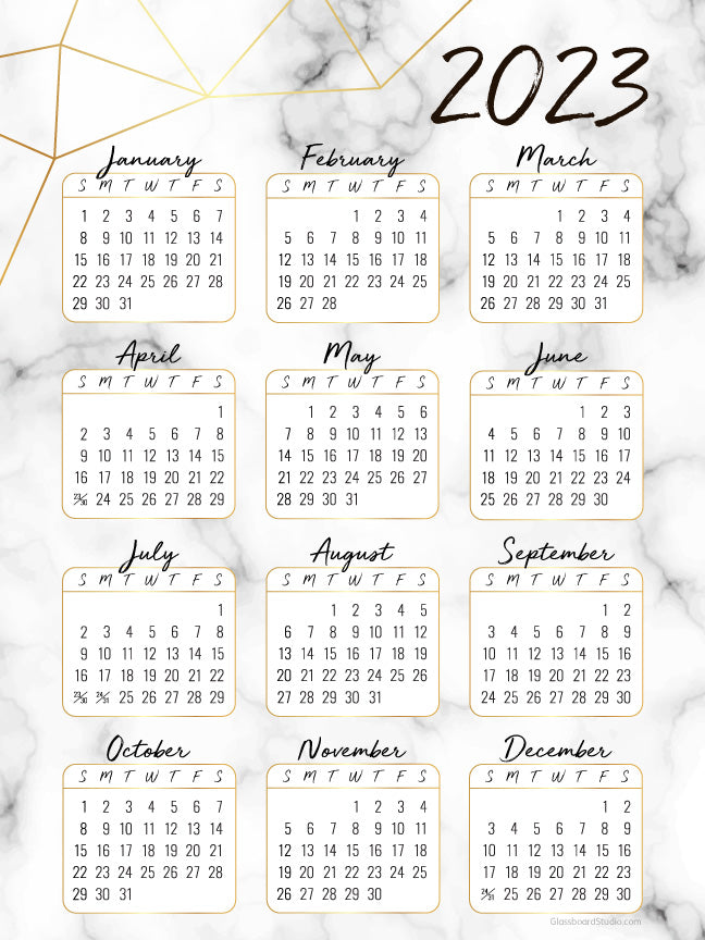 Annual Calendars