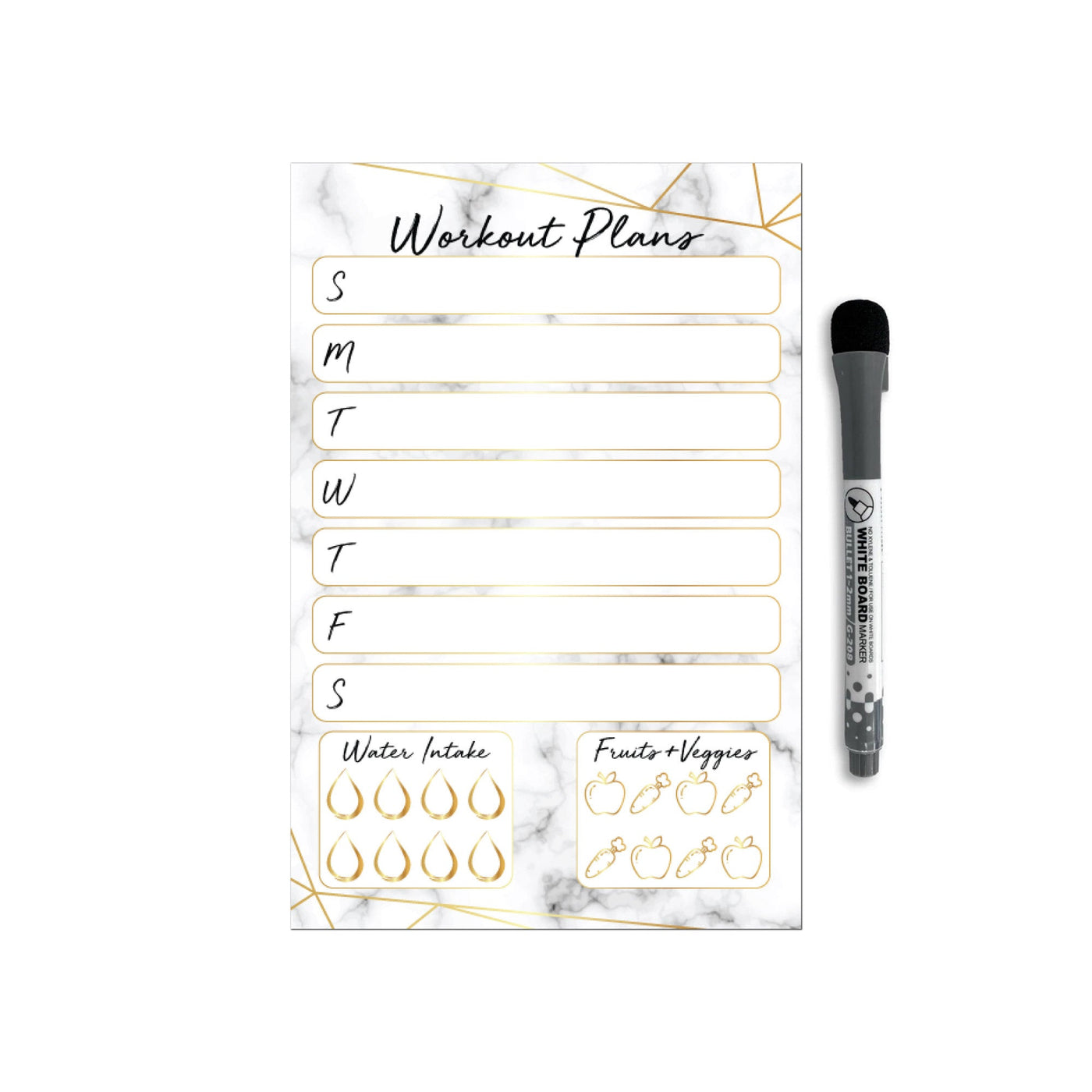 Fitness Planner Sticker Doodles