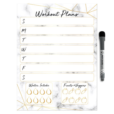 Fitness Planner Sticker Doodles