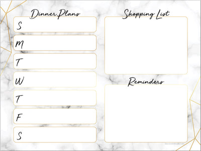 Meal Planner Sticker Doodles