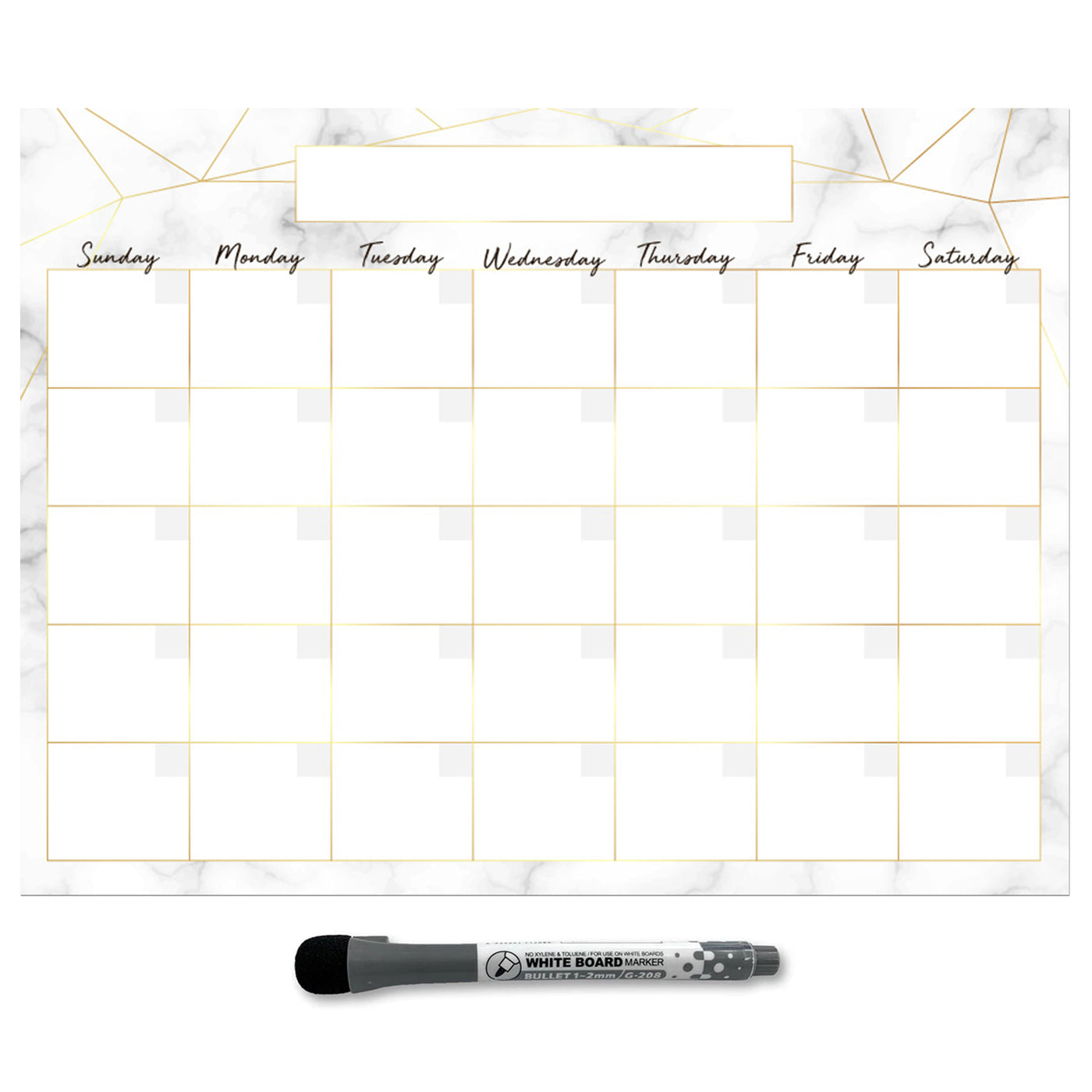 Monthly Calendar Sticker Doodles